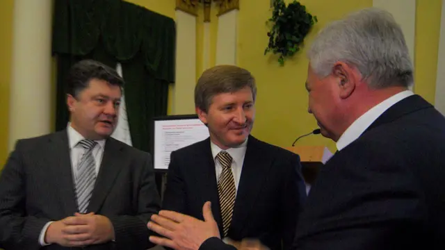 Петро Порошенко, Рінат Ахметов 