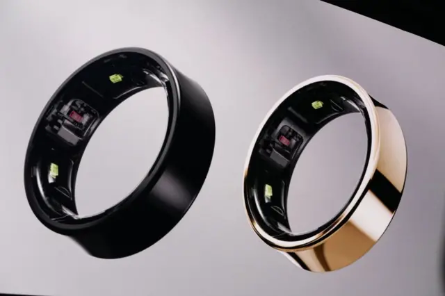 Anillos inteligentes de Samsung.