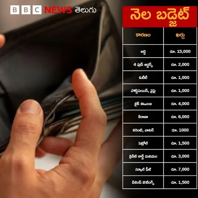 నెల బడ్జెట్