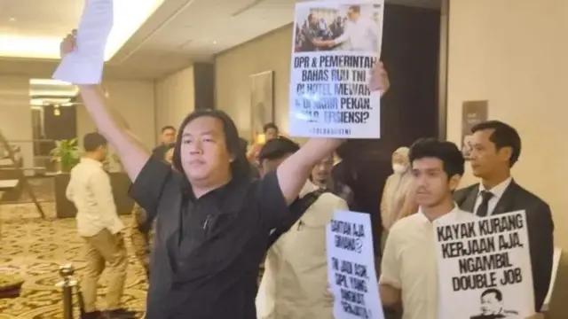 Andrie Yunus, Prabowo, TNI, BAIS, polisi, TGPF