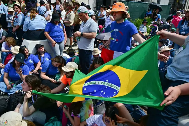 Паломники из Бразилии