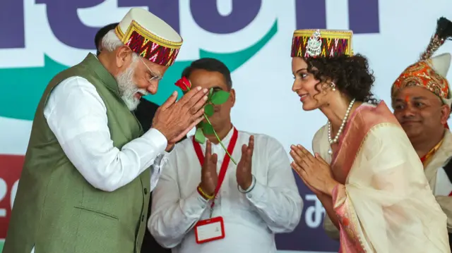 नरेंद्र मोदी और कंगना रनौत