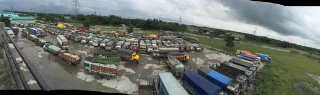 बाङ्ग्लादेश-भारत सीमाको फुलवारी ड्राइपोर्ट नेपालको पूर्वी नाकाबाट करिब ४० किलोमिटर टाढा छ