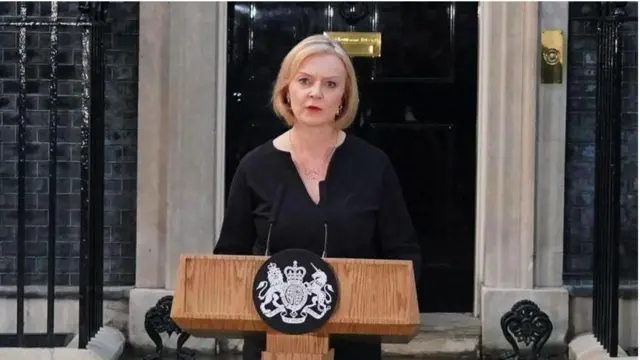 Olootu ijọba nilẹ UK, Liz Truss n sọrọ niwaju ile ijọba