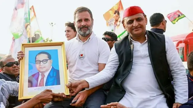 राहुल गांधी आणि अखिलेश यादव