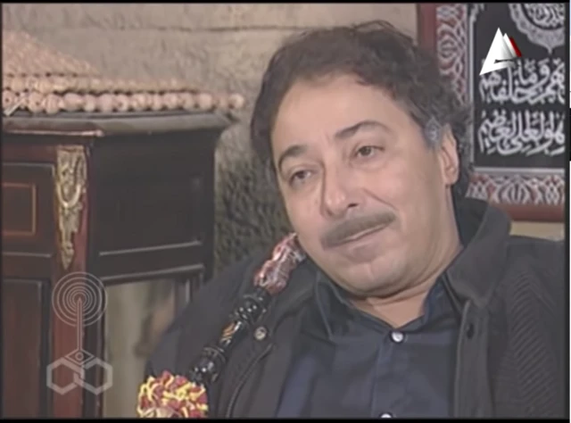 الفنان صلاح السعدني في دور "حسن النعماني" بمسلسل "أرابيسك"