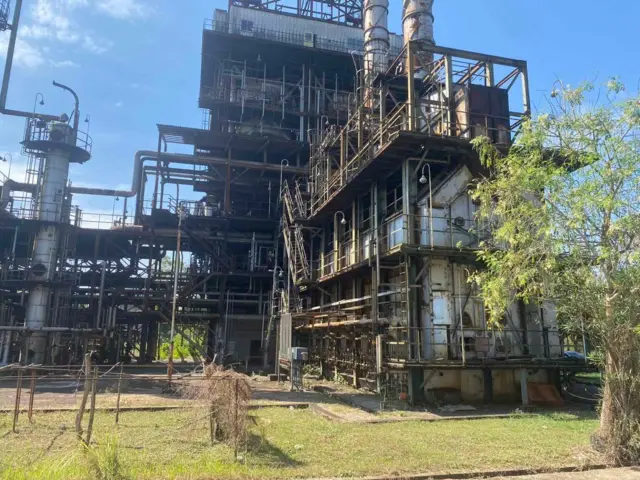 ၂၀၂၅ ခုနှစ်၊ ဇွန်လ မှာ မြင်တွေ့ရတဲ့ အမှတ် (၁) ရေနံချက်စက်ရုံ (သန်လျင်) မြင်ကွင်း (ပုံဟောင်း)