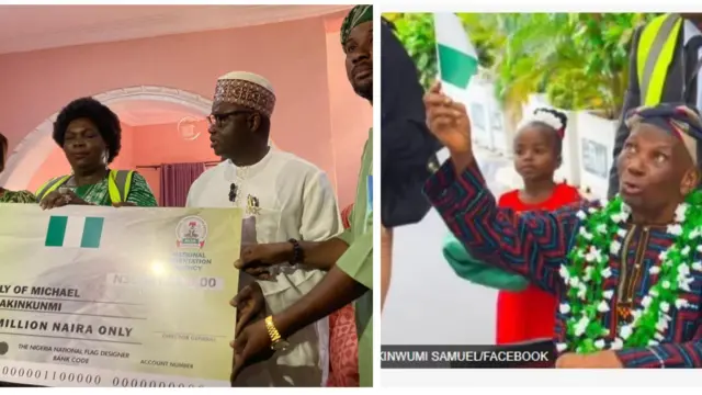 Aworan awon to gbe Sowedowo naa dani, ati aworan Oloogbe Taiwo Akinkunmi