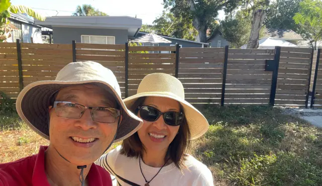 Ngôi nhà nơi gia đình vợ của tác giả đã từng sống 37 năm trước đây (Ảnh: Bùi Văn Phú)