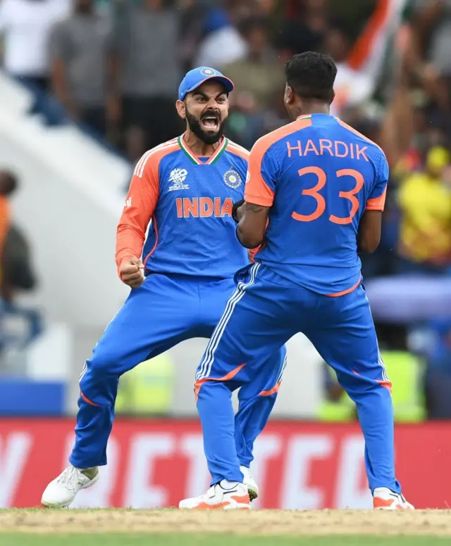 વિરાટ કોહલી અને હાર્દિક પંડ્યા