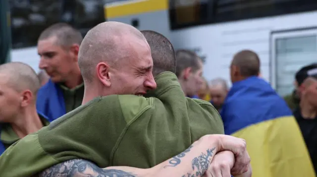 Зустріч українських військовополонених