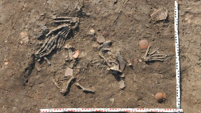 หลุมฝังมือที่ถูกตัดของชายหญิงอย่างน้อย 12 คน จากยุคราชอาณาจักรใหม่ราว 3,600 ปีก่อน