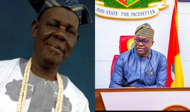 Aworan Bashorun Oyo ati Gomina Oyo