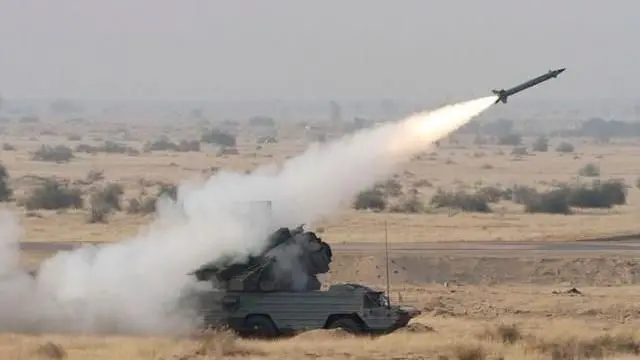 2022 मध्ये राजस्थानात अँटी एअरक्राफ्ट क्षेपणास्त्रांचं प्रात्यक्षिक (फाईल फोटो)