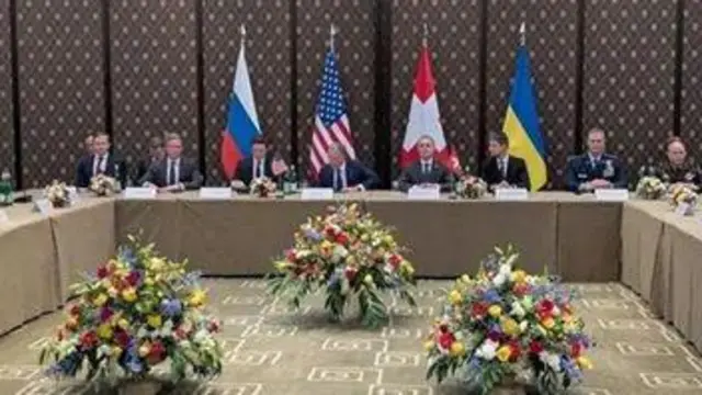 Американська делегація на переговорах у Женеві