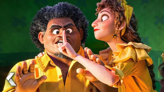 Scena z piosenką „Nie mówimy o Brunie" z filmu „Nasze magiczne Encanto”.