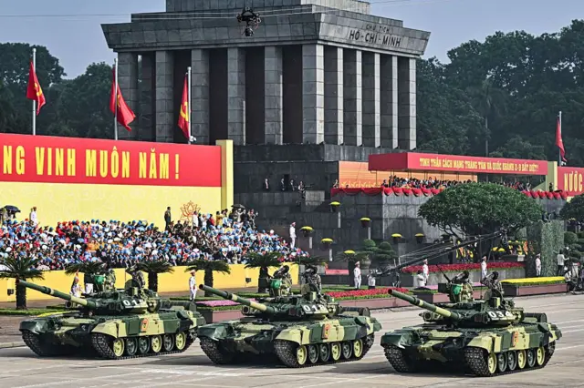 Lễ diễu binh nhân 80 năm Cách mạng Tháng Tám và Quốc khánh 2/9 tại Hà Nội