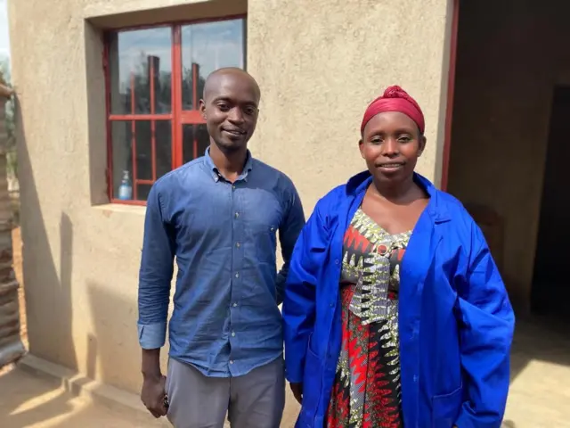 Clémence n'umugabo we Gédeon bavuga ko bafatanya byose muri ubu bworozi