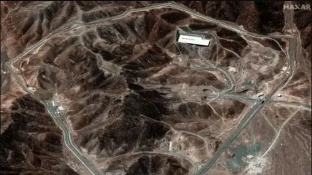  Photo Caption- फोर्दो हे इराणचं सर्वात सुरक्षित अणू ठिकाण मानलं जातं. 