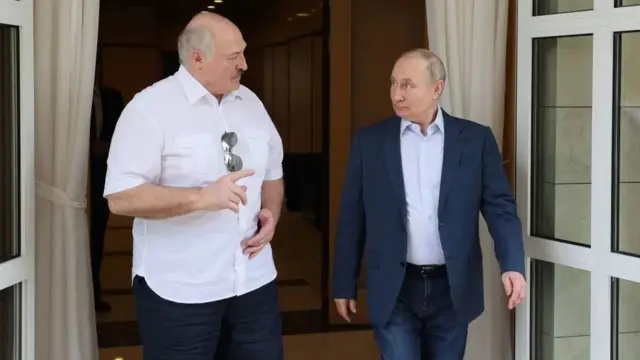 Lukashenko e Putin