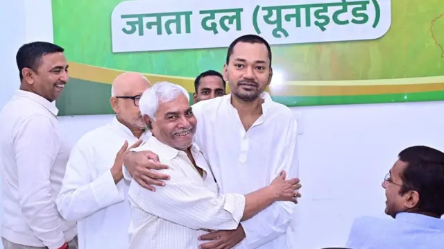 अशोक कुमार के साथ निशांत