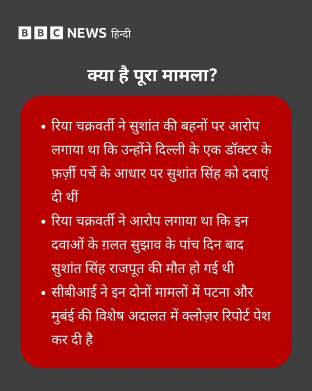 सुशांत सिंह राजपूत केस