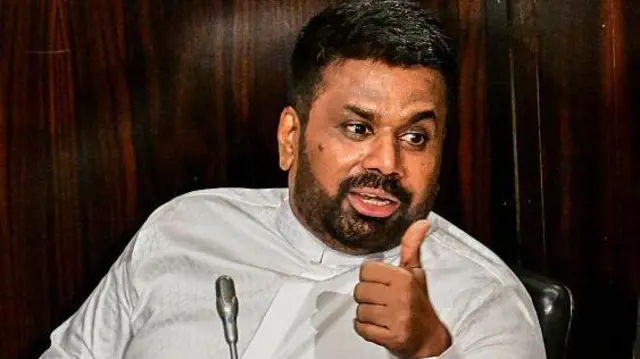 श्रीलंका के राष्ट्रपति अनुरा कुमार दिसानायके