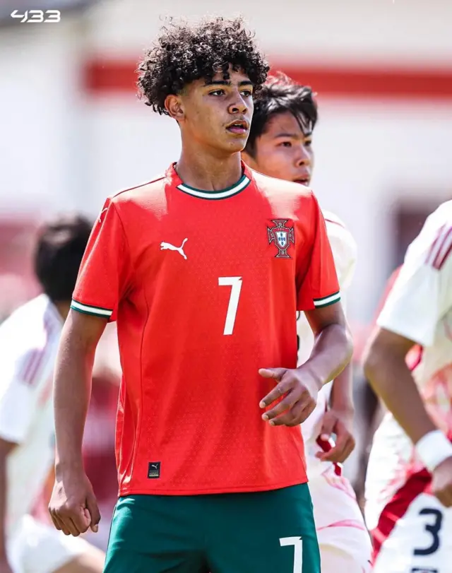 Kiristiyaanoo Roonaaldoo Juuner, lakkoofsa 7 akkuma abbaa isa auffachuun Poorchugaaliif taphate