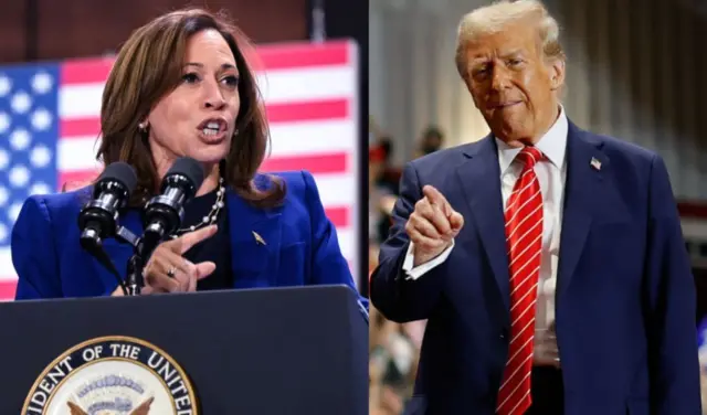 Donald Trump na Kamala Harris bụ mmadụ abụọ na-azọ ọkwa Onyeisiala mba Amerịka