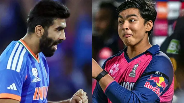 वैभव सूर्यवंशी ने बुमराह की पहली ही गेंद पर छक्का जड़ दिया