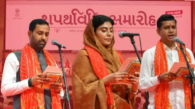 ગુજરાત મંત્રીમંડળ, રીવાબા જાડેજા, સ્વરૂપજી ઠાકોર, બીબીસી ગુજરાતી,