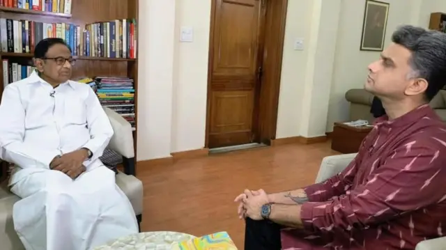 పి. చిదంబరంతో బీబీసీ ఇంటర్వ్యూ