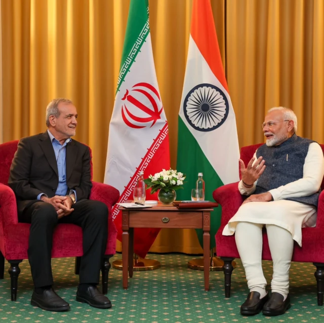 ਈਰਾਨ ਦੇ ਰਾਸ਼ਟਰਪੀ ਅਤੇ ਪੀਐੱਮ ਮੋਦੀ