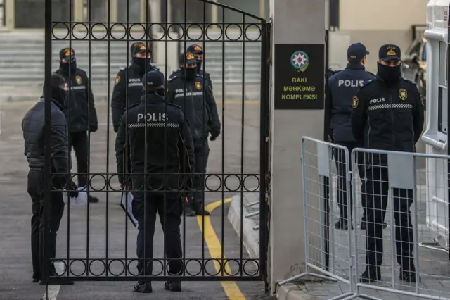 Здание суда в Баку