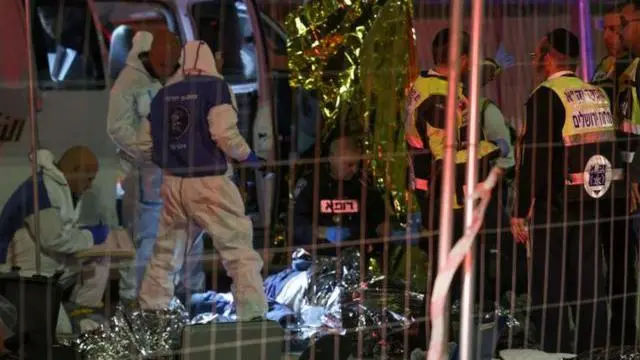  حمله به یک کنیسه یهودیان در مناطق اشغال شده بیت‌المقدس