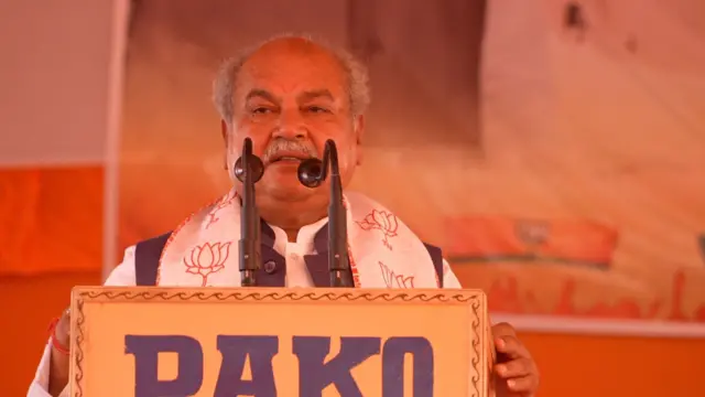 केन्द्रीय मंत्री नरेन्द्र सिंह तोमर को 15 साल बाद विधान सभा चुनाव लड़ा रही है बीजेपी