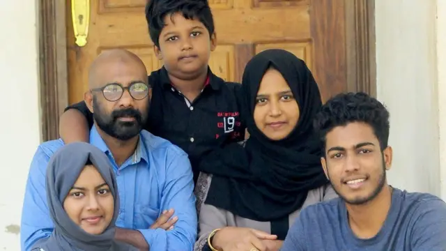 भिके ताजुद्दीनको परिवार