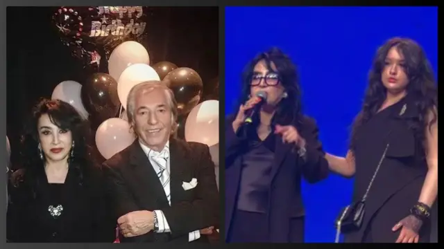حمیرا در جشن پنجاهمین سال تاسیس کاباره تهران در لس آنجلس