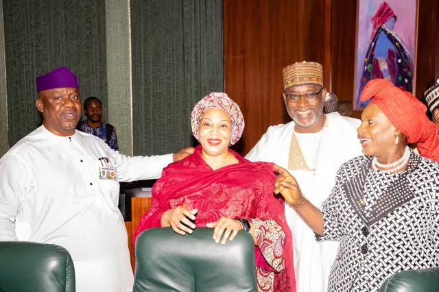 Shugaba Muhammadu Buhari da ministcoinsa 