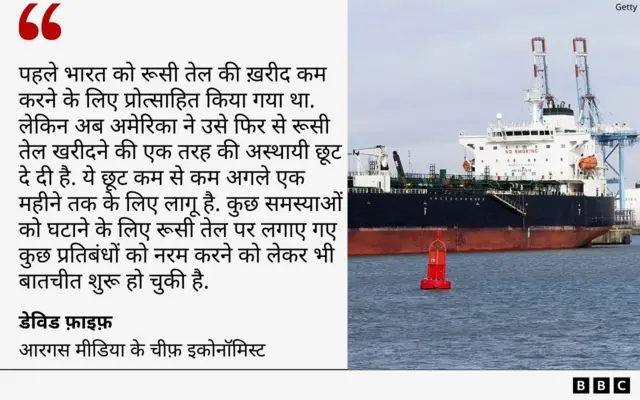 रूसी तेल