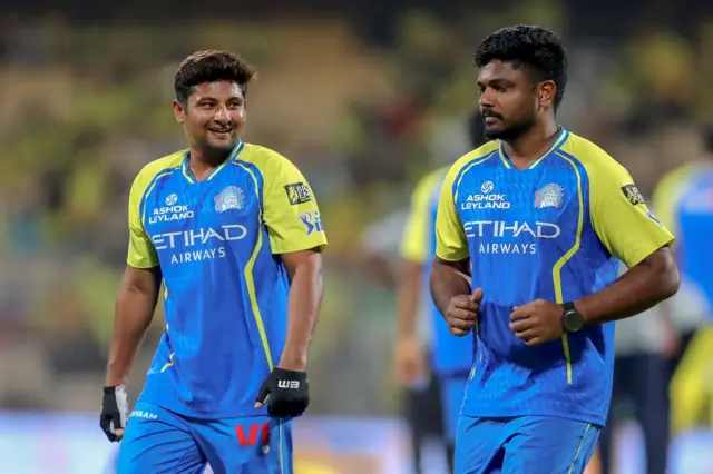 સંજુ સેમસનની સદી, સંજુ સેમસન 400 છગ્ગા, ચેન્નાઈ સુપર કિંગ્સ તથા દિલ્હી કેપિટલ્સ વચ્ચેની મેચ, સંજુ સેમસનની કારકિર્દી સિદ્ધી અને રેકોર્ડ્સ, આઈપીએલ ઇન્ડિયન પ્રિમિયર લીગ, બીબીસી ગુજરાતી 