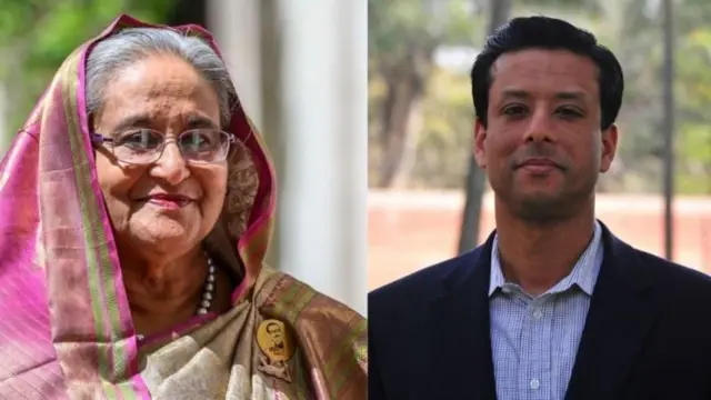 ``அம்மாவின் உயிரைக் காப்பாற்றியதற்கு நன்றி!” - மோதி மற்றும் வங்கதேச இந்துக்கள் பற்றி ஹசீனாவின் மகன் பேசியது என்ன?