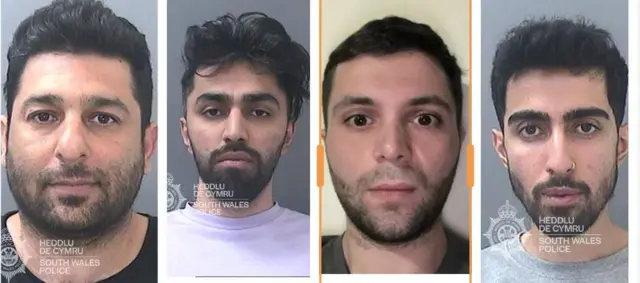 عکس‌های چهار ایرانی که به جرم قاچاق انسان به زندان محکوم شدند