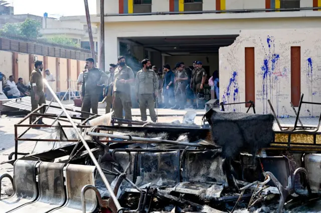 لاہور احتجاج