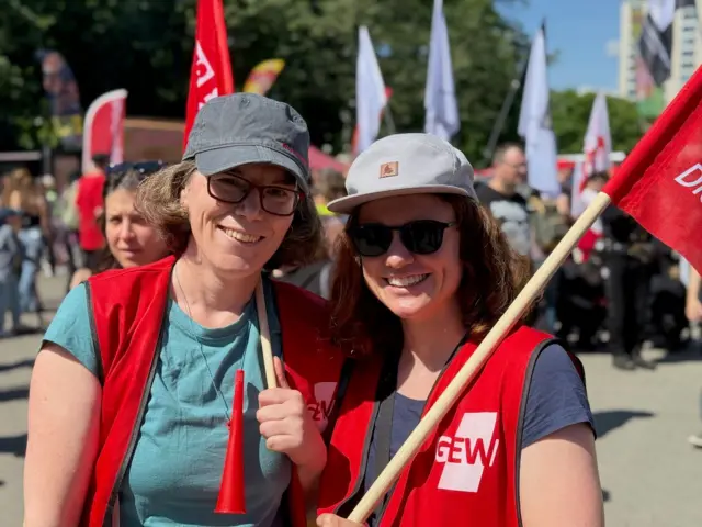 синдикати у немачкој, раднице