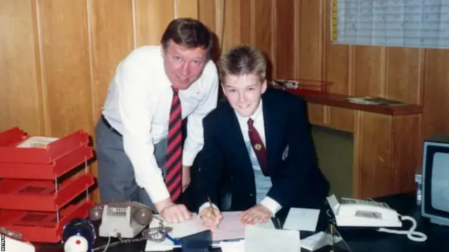 بکام همیشه میخواست برای منچستر یونایتد بازی کند