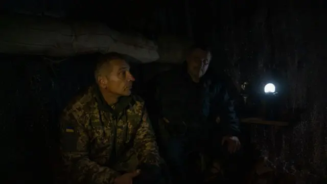 Український танковий екіпаж перед початком бою, 5 листопада 2024, поблизу Запоріжжя