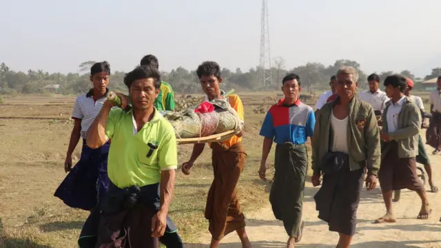 အစိုးရတပ်မတော်နဲ့ ရက္ခိုင့်တပ်မတော် တို့ အကြား တိုက်ပွဲတွေကြောင့် အရပ်သား ပြည်သူတွေ ထိခိုက်မှုရှိနေ