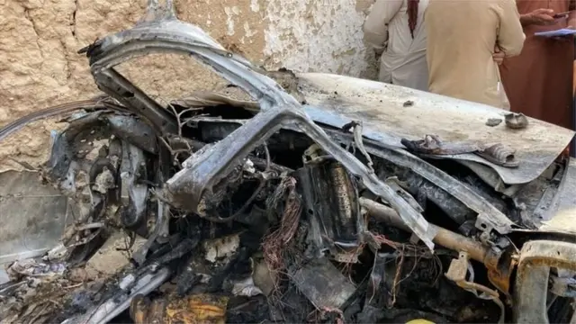 saldırıda hedef alınan araç