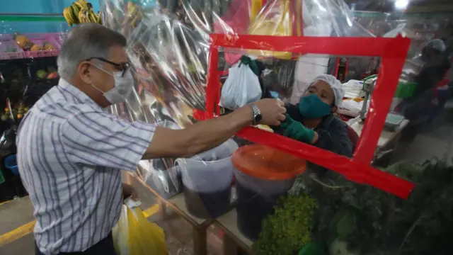 Mercado en Perú